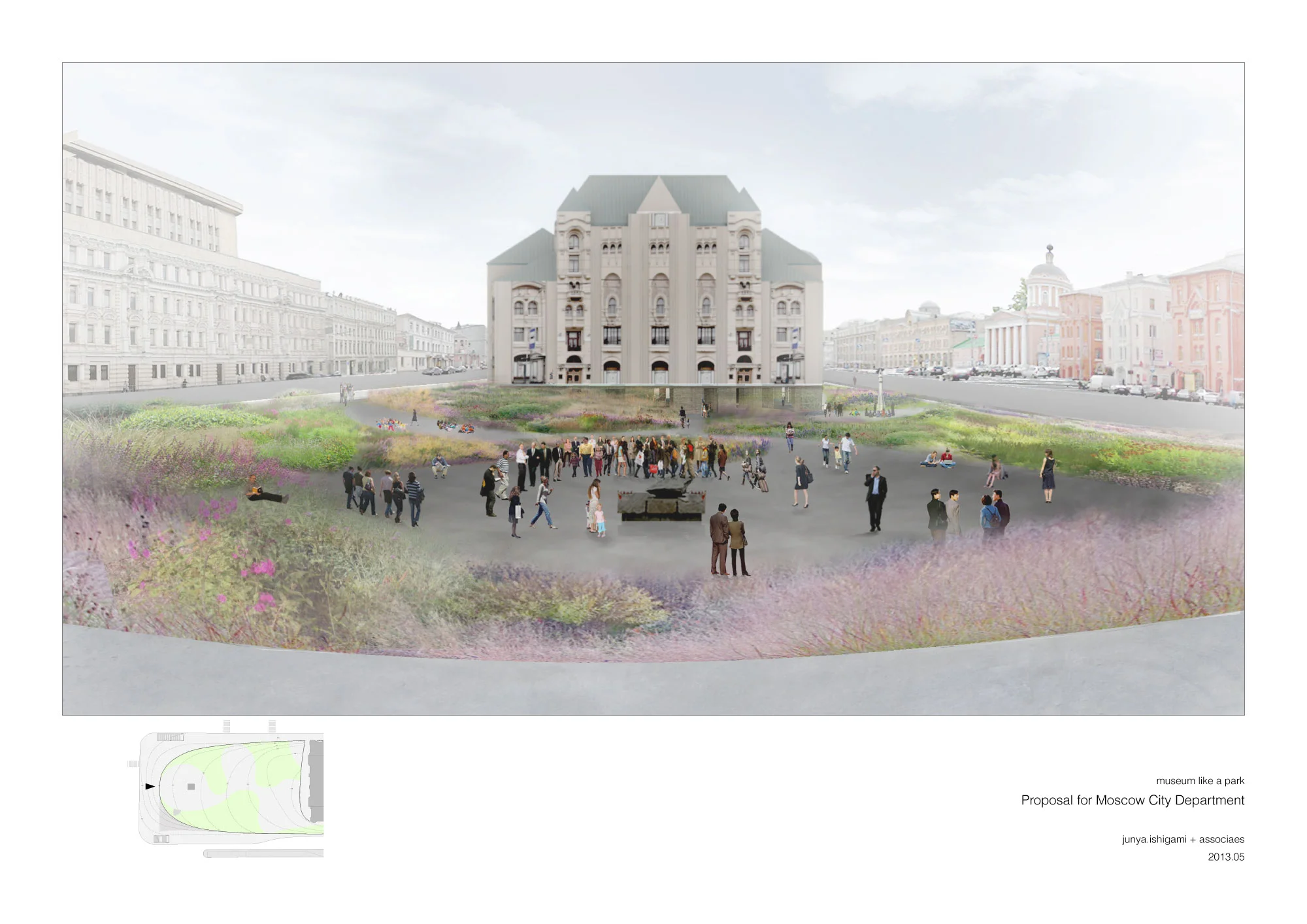 Moscow Polytechnic Museum Garden