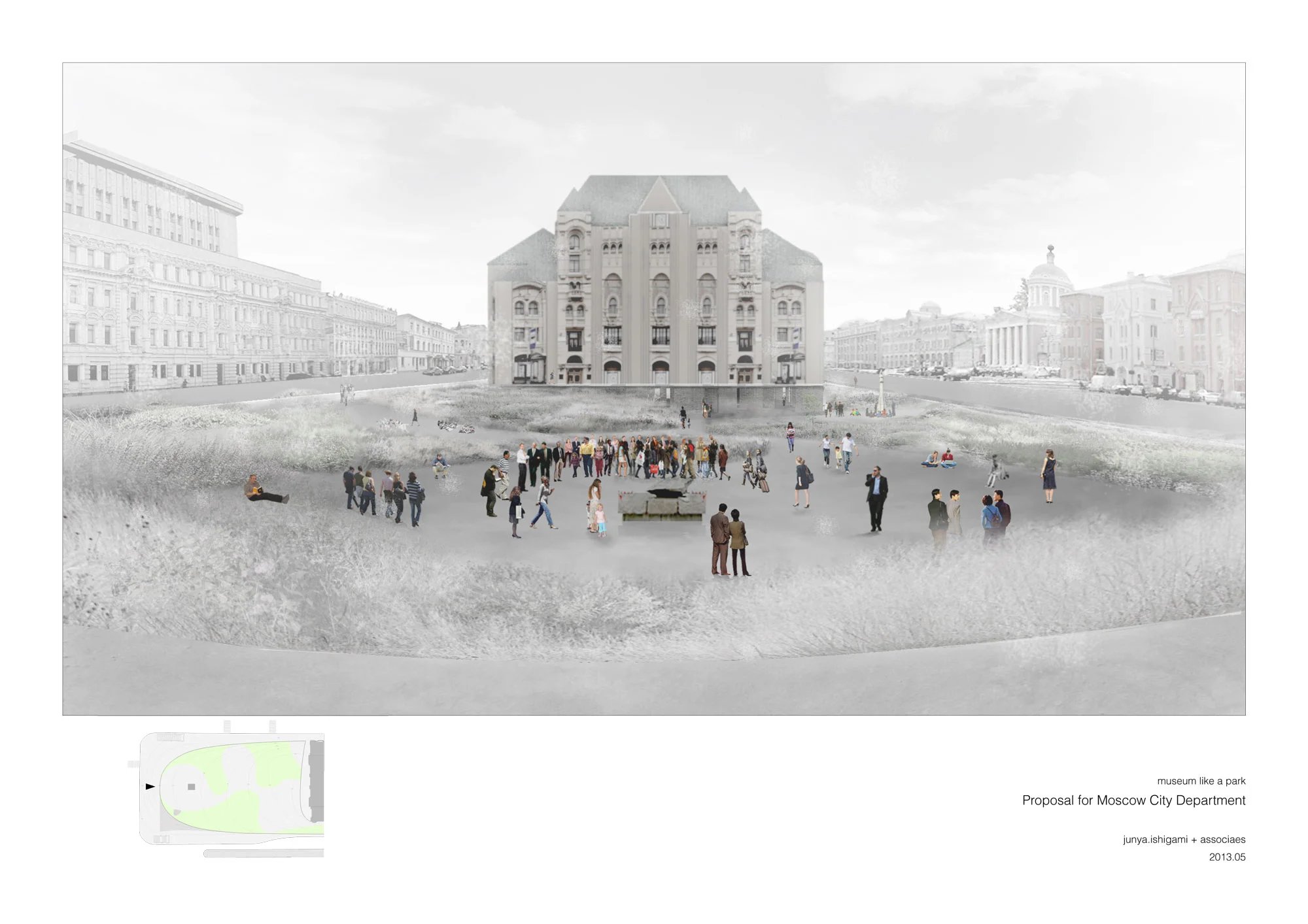 Moscow Polytechnic Museum Garden