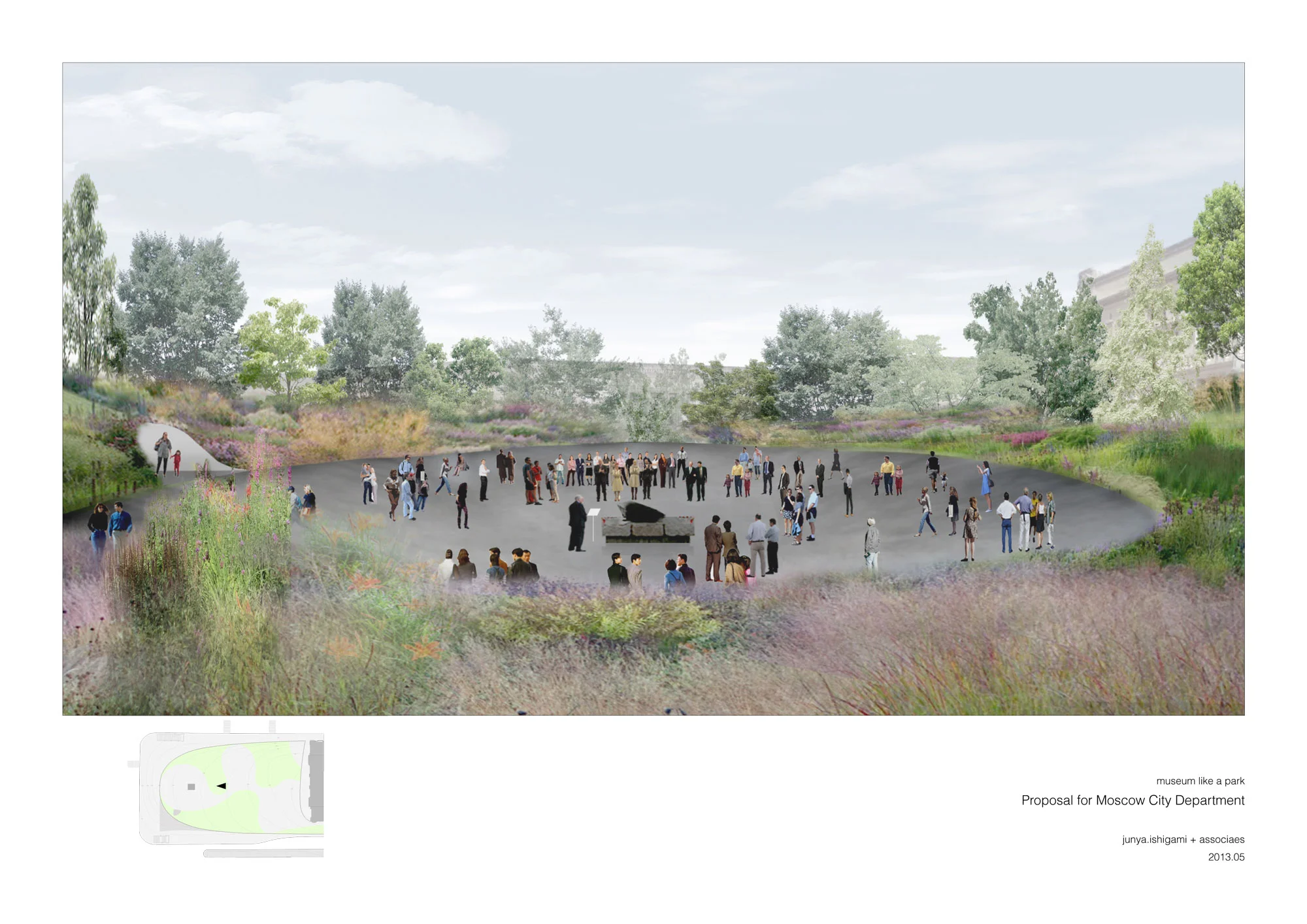 Moscow Polytechnic Museum Garden